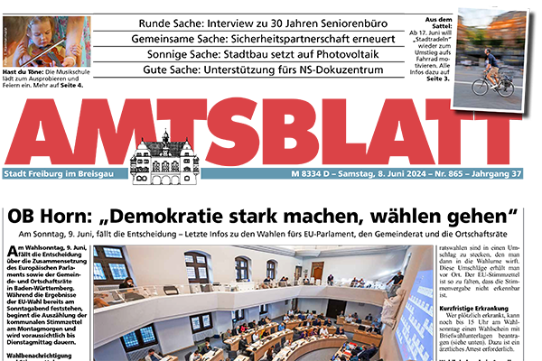 Amtsblatt-Titelbild