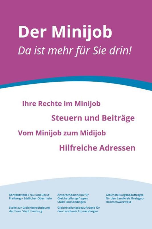 Minijob Broschüre Cover